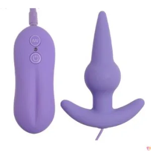 BULB PROBE VIBRATING ANAL PLUG PURPLE